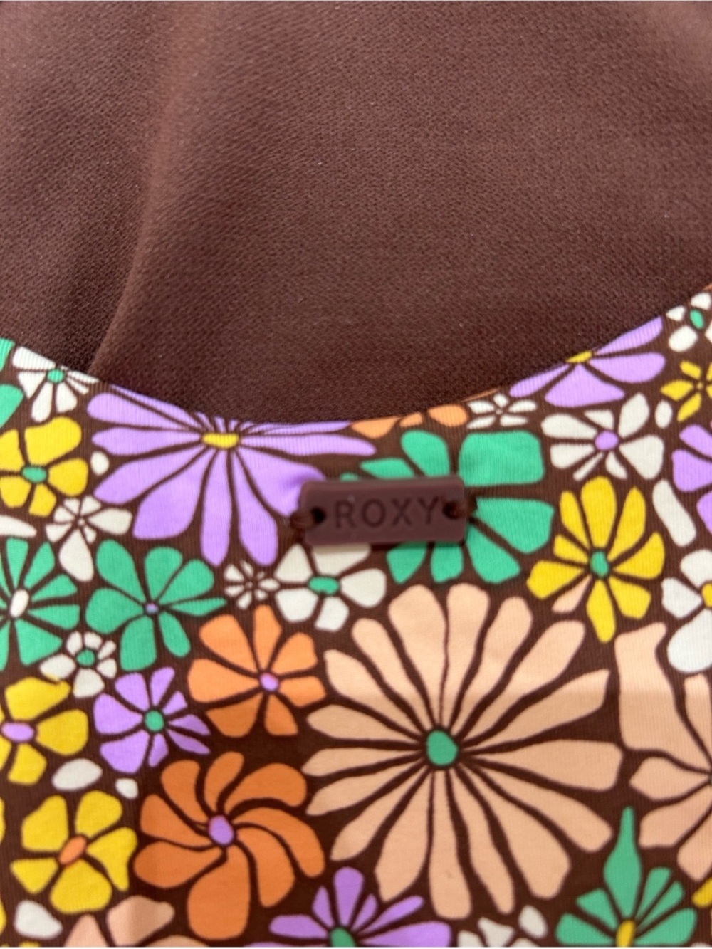 Roxy S-M Multi-color Floral One-Piece Swimsuit - Picture 5 of 5
